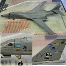 1:200 미국 B-1B 전략 폭격기 시뮬레이션 B1 Lancer 항공기 모델 합금 금속 가변 날개 WLTK, 모델 B-1B-EL-C