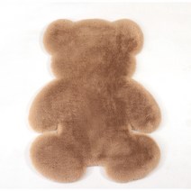아기방 아이방 놀이방 귀여운 벨벳 곰모양 러그 거실 침실 카펫