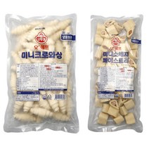 오뚜기 냉동 크로와상생지 크로플 미니 페스츄리 생지, 1개, 1500g