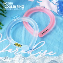 이노젠 i-cooler Ring 넥쿨러 쿨스카프 쿨넥워머 아이스넥밴드, 쿨핑크