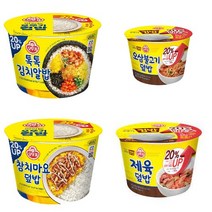 오뚜기 맛있는 컵밥 톡톡 김치알밥 222g x 3p + 참치마요덮밥 247g x 3p + 오삼불고기덮밥 310g x 3p + 제육덮밥 310g x 3p 세트, 1세트