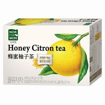 오너클랜 [녹차원] 꿀유자차 파우치 21포, 1