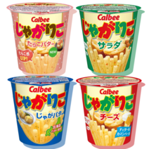 가루비 Calbee 자가리코 4가지맛 모음, 칼비 자가리코 샐러드, 1개