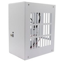 컴퓨터케이스 미들타워케이스 데스크상의케이스 미니 ITX PC 케이스 6.1L A4 섀시 SFX HTPC 게임 컴퓨터 그래픽 카드, ONLY CASE