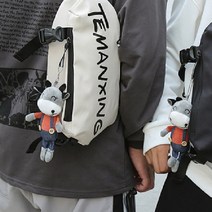 국내 멜빵바지 황소 가방고리 인형