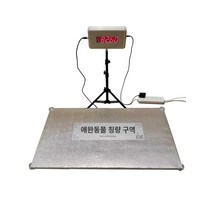큰 몸무게 동물병원 측정 반려동물 빅사이즈 대형견체중계 고양이 반려묘, 유선 60*92CM 심플 논슬립 풀세트(5가지 계기 옵