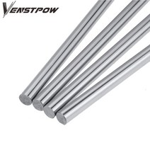 볼 베어링 유니트 회전 2pcs 6mm 8mm 10mm 12mm 16mm 8 400mm 선형 샤프트 3d 프린터 부품 8mm 400mm 실린더 크롬 도금 라이너 막대 129, 300mm