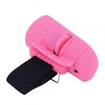 오토마우스 미니 손가락 반지 마우스 2.4GHz USB 광학 무선 노트북 데스크탑 게임 전화/태블릿, 05 분홍색, 한개옵션1