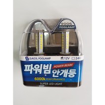 새일 LED 안개등 보급형 H9006 HB4 12V, 1개