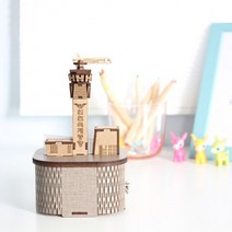 영공방 DIY 회전우드 오르골 인천 국제공항 (YM957), 상세페이지 참조, 상세페이지 참조