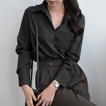 데일리앤 모니아 구김없는 링클프리 봄 가을 데일리 여성 긴팔 셔츠 블라우스 화이트 남방