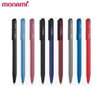 모나미 트리피스 유성볼펜 0.5 0.7 1.0mm 1타 12자루 삼각볼펜 휴대 용이, 1개, 0.7mm 블랙(12자루)
