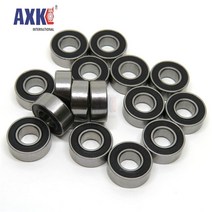 1-10pcs 634 636 638 695 696 698 699 2RS 고무 밀폐형 깊은 홈 볼 베어링 소형, 15 10pcs 698 2RS