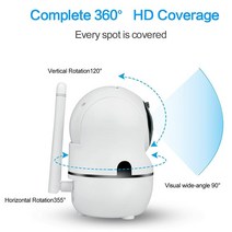 베이비모니터 베이비캠 아기방 모니터 Ycc365Plus 1080P HD IP Wifi 카메라 비디오 감시 베이비 모니터 미, 01 2mp camera_04 영국 플러그