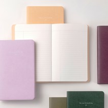 생각보관함 라인 미디움 몰스킨 노트 오선노트 직장인노트 라인노트, 02파우더피치