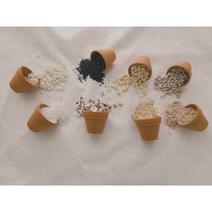천연 색모래 색자갈 화분 테라리움 다육이 꾸미기, 분홍모래(1kg)