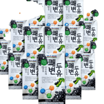 파스퇴르 검은콩 검은참깨 쾌변두유 190ml x 24팩x2개, 쾌변두유 190ml /24팩/2개