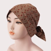환자용 비니 모링가이야기 두건 / 간절기 환절기 봄 가을 / 맞춤제작 항암모자 환자비니 / 저자극 순면원단 안감 / 100% 국내 핸드메이드 헤어두건 리본스타일