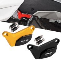 PCX 21년-22년 구동계커버 기어박스커버 트랜스미션 보호, 블랙