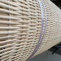 라탄케인 막엮기 패턴 플랫오벌 원단 케인망 90cm