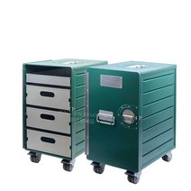 항공수납장 박스 인테리어 서류 캐비넷 사무실 정리, 그린