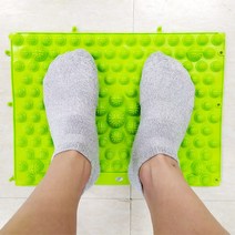 부모님 혈액순환 지압판 (그린), 1개, 그린