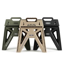 앙칼 캠핑 스툴 폴딩 의자 휴대용 초경량 접의식 의자, Olive green, 1개