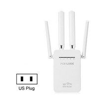 5GHz 무선 와이파이 리피터 1200Mbps 라우터 부스터 2.4G 장거리 익스텐더 5G 신호 증폭기, 06 White US