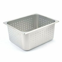 밧트 1/2 트레이 업소 야채 받드 타공 밧드 2in 스텐
