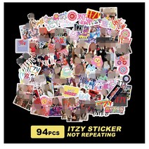 Itzy 있지 포카 노트북 캐리어 DIY 방수 스티커 94p