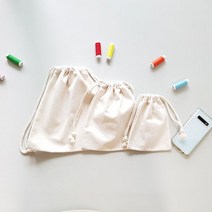 백바이백 국내제작 파우치 미니 복조리 생리대 화장품 복주머니 더스트백 이너백 에코백