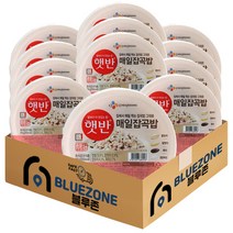 CJ햇반 매일잡곡밥 210g x 12 개입 세트, 1세트