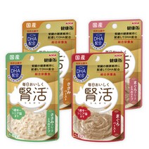 아이시아 건강캔 파우치 신장활력 40g 12개입 고양이 주식파우치, 콤보(4종 3개씩)