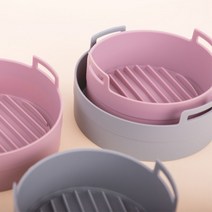 에어플라이 포트 에어플라이어 실리콘 전자레인지 용기, 로즈핑크-S(소형160×60mm)2~3.5L