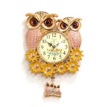 (kpl065)저소음 행운행복 커플 부엉이 (GP) .키다리