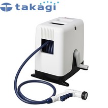 다카기 takagi RC330TNB 오로라 BOXY 트위스터 호스 호스릴 원예용 청소용 세차용 릴호스 타카기 워터릴 이동형 호수릴 30m, 1개