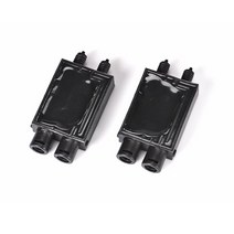 uv 프린터 10pcs UV 댐퍼 엡손 DX7 프린트 헤드 잉크 Xenons 위트 컬러 Titanjet Xuli Allwin 휴먼 ect 4x3mm 3x2mm, [01] 4x3mm connector