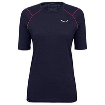 Salewa 여성 PEDROC 알파인 WO W S / S Tee. 블라우스 & 티셔츠 프리미엄 네이비 46/40