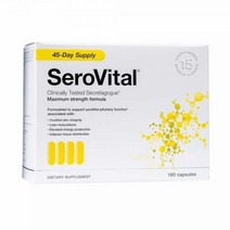 SeroVital 180개 45일 분량 HGH 증가 근육 체중 감량 피부 개선 라인과 주름 감소 지방 연소