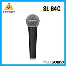 베링거 SL 84C 보컬용 라이브 악기 노래방 보급형 녹음 다이나믹 유선마이크