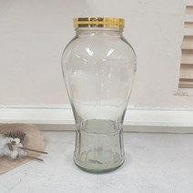 퓨어 인삼주병 2700ml 유리병 술병 더치병 과일주병 수제청용기 밀폐유리용기 담금주병 담금술병 유리담금주병 과실주유리병 담금술