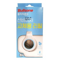 W1C090DL 차량용품 탈취 방향 교체용 상쾌한차량용 제 불스 선바이저 리필 아쿠아