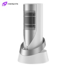 Frokom 스마트 타워 히터 침실 테이블 히터 화이트