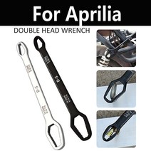 Flare Nut Spanner Wrench High Torque Multitool For Aprilia Scarabeo 500 Shiver 750GT SM750 SRV 850, 한개옵션0
