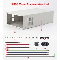 RD6024 60V 24A USB 컬러 디스플레이 스크린 DC 조정 가능한 스텝 다운 전압 벤치 전원 벅 컨버터 데이터, 02 Case