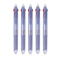 파이롯트 프릭션 볼 슬림 3색 볼펜 0.38mm, 펄바이올렛, 5개