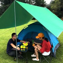 톨른캠퍼 캠핑 사이드 렉타타프 자외선차단 스크린, 라이트그린