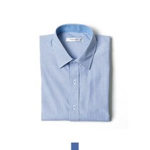 MZN932724블루 스트라이프 슬림핏 셔츠