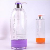 WRO847657 청소리필용기530ml(색상랜덤) 클리어 사각 줄눈 배수구, 1