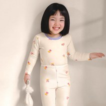 모아모이 토끼 9부 싱글스판 실내복